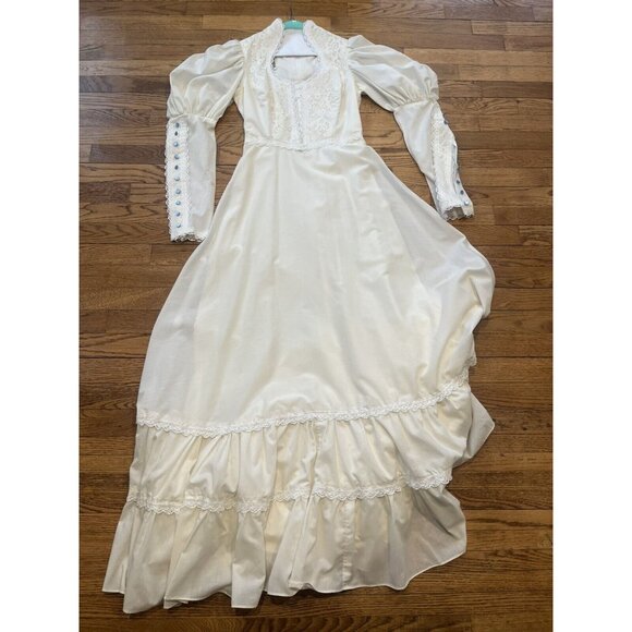 Gunne Sax Other - Vintage Gunne Sax Jessica By Jessica San Francisco 1970’s Size 9 White Frilly